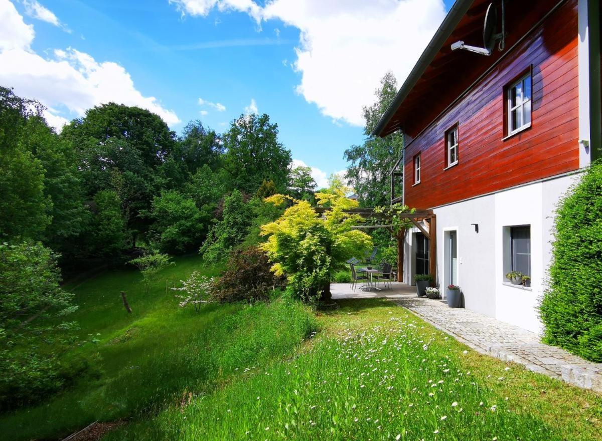 Ferienwohnung Am Woid - Herrliche Alleinlage - Vegane Einrichtung วัลด์เคอร์เชิน ภายนอก รูปภาพ